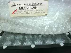 Spectrum Illumination MLL26-WHI Strobe Light 2X6IN Linear w/ White LED LDM70... - Picture 1 of 3