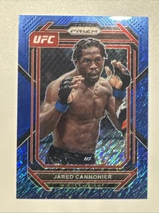 Jared Cannonier 2023 Prizm Blue Shimmer 7/10 UFC - 1327 - Picture 1 of 2