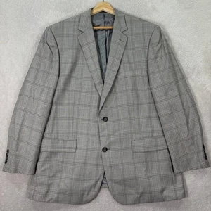 NUEVO Chaqueta Blazer Joseph & Feiss Dorada Para Hombres 46R Mezcla de Lana a Cuadros Calce Clásico Flex - Imagen 1 de 13