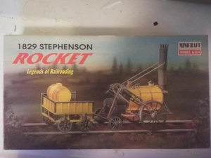 Minicraft 11101 kit modellino razzo Stephenson scala 1:26 1829 - Foto 1 di 1