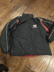 Vintage Alabama Crimson Tide Starter Jacke Herren L 1990er schwarz rot gefüttert - Bild 1 von 7