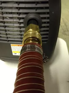 Extensión de escape GenExcape para generador Honda EU2200i 1-1/2" QD (2 pies) - Imagen 1 de 5