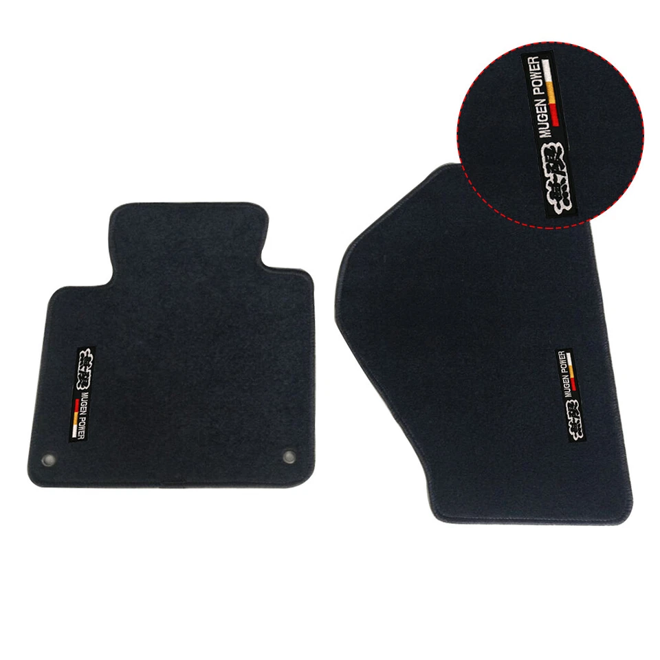 Fit For 00-09 Honda S2000 Coupe Black Nylon Floor Mats Carpets w/ Mugen Foto 1 de 1