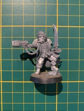 Warhammer 40K Forgeworld Elysian Drop Troops Custom Comissar Used Rare OOP