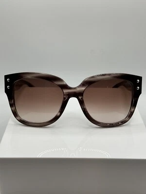 Gafas de sol Alexander McQueen nuevas AM0051S 003 cuerno violeta 57-20-145 para mujer”  Foto 1 de 4