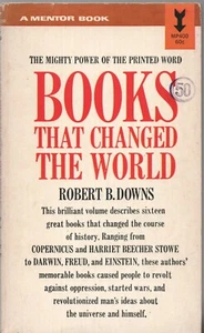 BOOKS THAT CHANGED THE WORLD by ROBERT B DOWNS Mentor 1956 9th PB - Picture 1 of 1