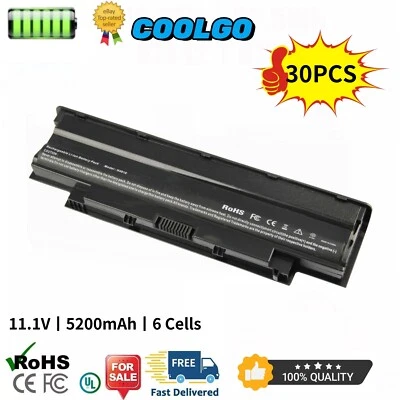 ✅Lot 30x J1KND Battery For Dell Inspiron N4010 M4110 N5010 Vostro 1440 1540 3450 - Image 1 of 4