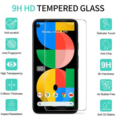 Scratch-Resistant Screen Protector For Google Pixel 8 Pro 5 3 XL 5a 4a 7a 3A 6a - Image 1 of 4