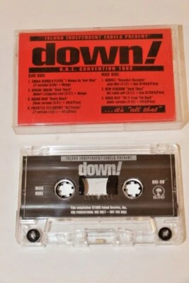 Down! B.R.E. Convention 1993 Compilation Cassette Tape Reggae - Image 1 of 4