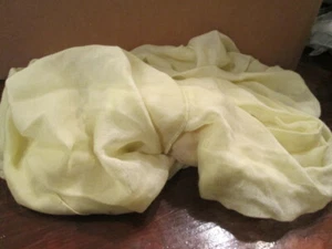 Women's West Loop Yellow Infinity Scarf 100% Polyester NEW  - Picture 1 of 2