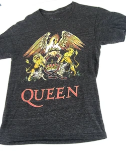 Camiseta con logotipo de reina para hombre talla pequeña. Mercancía con licencia oficial. Freddie Mercury.Tee - Imagen 1 de 9