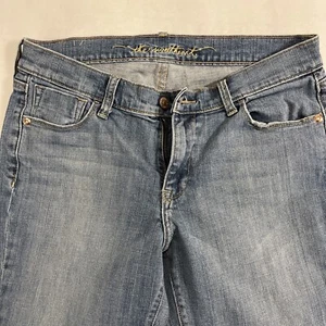 Old Navy ladies blue jeans the sweetheart classic rise boot cut 8 short stretch - Picture 1 of 10