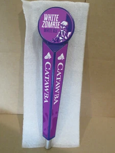 NEW CATAWBA WHITE ZOMBIE WHITE ALE DRAFT BEER TAP HANDLE KEG KEGGER BAR COLLECT - Picture 1 of 3
