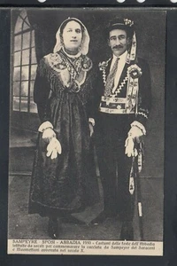 AK Sampeyre Brautpaar Abtei Festkostüme AD188 - Bild 1 von 1