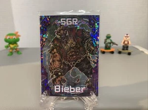 Tarjeta Rise of the Teenage Mutant Ninja Turtles SGR 037 con Bieber - Imagen 1 de 2