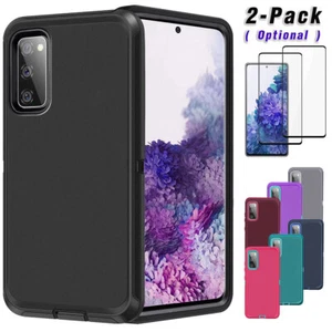 For Samsung Galaxy S20 FE 5G Case Heavy Duty Hybrid Phone Cover+Screen Protector - Picture 1 of 61