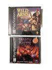 Wild Arms (Sony PlayStation 1, 1997), Shadow master (1998) Complete With Manuals
