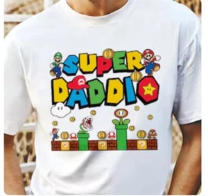 Super Daddio Shirt, Funny Dad Shirt, Fathers gift - Picture 1 of 2