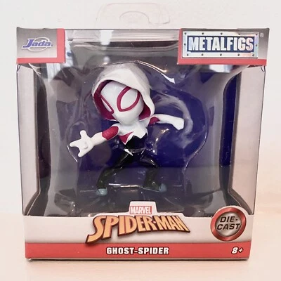 Figuras de metal fundidas a presión de Jada Toys Spider-Man Fantasma Araña Gwen Nuevo en caja Medias Stuffer Foto 1 de 4