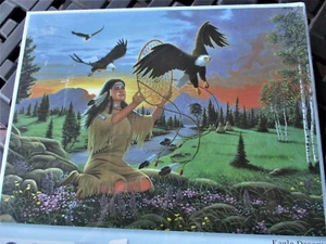  300 Stück Michael Matherly Kunstpuzzle "Adler Träume" Große Teile 18 Zoll x 24 Zoll  - Bild 1 von 6