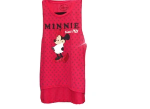 Disney Girl’s High-Low Sleeveless Top Minnie Since 1928 Junior Size (11-13) - Picture 1 of 7