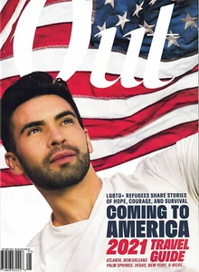 OUT Magazine April/May 2021 Yassin Chekkouh Coming to America Travel Guide [NEW] - Picture 1 of 1