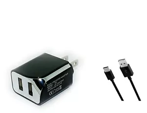 Wall AC Home Charger+USB Cord for Assurance Wireless Moxee m2160 MH-T6000 Phone - Picture 1 of 3