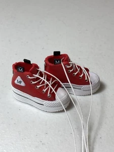 Zuru Mini Brands - Fashion Series 3 - 1/6 Scale Red High-Top Platform Sneakers - Picture 1 of 7