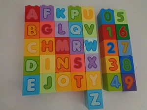 Duplo alphabet and number bricks - Picture 1 of 5