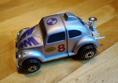 JUEGO DE COCHE PENZOIL VINTAGE AÑOS 90 MATCHBOX CONECTABLES VEHÍCULO GRIS VW ESCARABAJO #8 Foto 1 de 4
