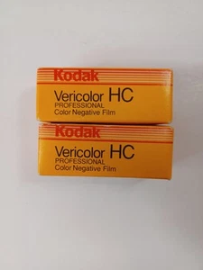 Kodak Vericolor HC VPS 120 Farbnegativfilm VERSIEGELT Posten von 2 abgelaufen 08/1991 - Bild 1 von 3