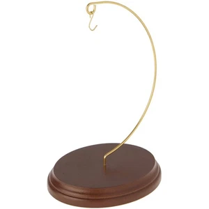 Bard's Fruitwood Ornament Stand, Medium, 6.5" H x 4" W x 3.375" D - Picture 1 of 5