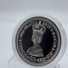 2008 Sierra Leone Queen Victoria $10 Ten Dollars Silver Proof With A Sapphire