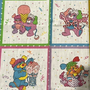 Vintage 80er POPPLES Stoff Material 62”x45” - Bild 1 von 5