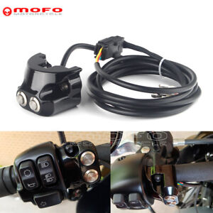 Motorcycle Handlebar Ride Switch Controller Hand Controls Replace Either For HD