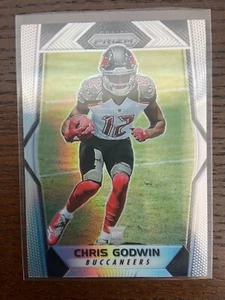 2017 Panini Prizm Silver Prizm Rookie RC #243 Chris Godwin Tampa Bay Buccaneers - Picture 1 of 2