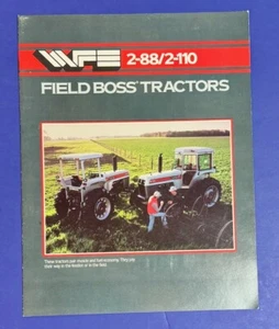 White WFE Brochure 2-88/2-110 Tractors - Picture 1 of 5