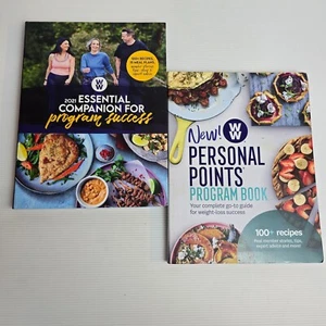 2 x WW Weight Watchers Cookbooks Essential Companion + New! Personal Points - Picture 1 of 21