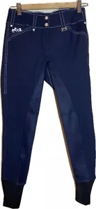 Equine Couture Reithose Damen 26 Dark Navy Reithose - Bild 1 von 19