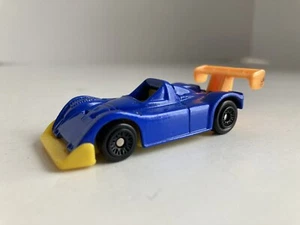 Vintage 2002 McDonald's Mattel Hot Wheels Blue Race Car - Picture 1 of 9