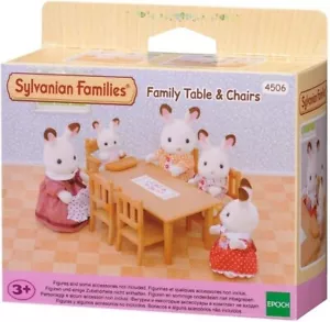 Sylvanian Families Tabelle Mit Stühle E Hochstuhl - EPOCH 4506 - Bild 1 von 1
