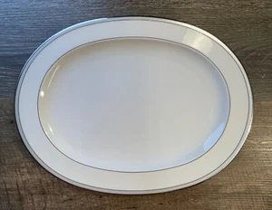 Noritake Aegean Mist Oval Platter 14" ~new~ - Picture 1 of 3