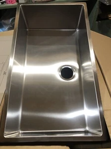 Franke CUX11030  Cube 18G Stainless Steel Single Bowl Kitchen Undermount Sink - Picture 1 of 6