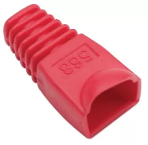 10 PEZZI COPRICONNETTORI ROSSO PER PLUG RJ45 COPRI CONNETTORE 6,2 MM CAT5 CAT6 - Foto 1 di 1