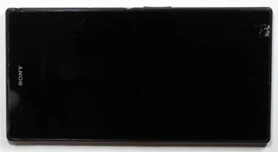 OEM SONY XPERIA Z ULTRA C6806 REPUESTO NEGRO-FUNCIONAMIENTO LCD-MARCO DIGITAL AGRIETADO Foto 1 de 2