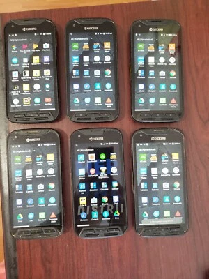 Lote de 6 Smartphone Kyocera DuraForce PRO E6830 y E6833 32GB Resistente Foto 1 de 4