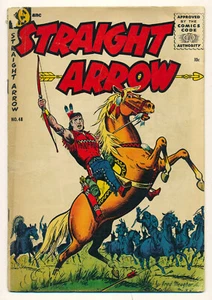 Magazin Enterprises Comics Straight Arrow Ausgabe #48 Schatz des Don Carlos 1955 - Bild 1 von 2