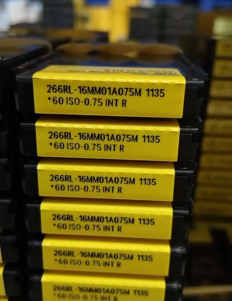 SANDVIK  CNC full thread profile insert 266RL-16MM01A075M 1135 - Image 1 of 1