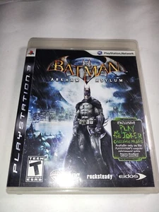 Batman Arkham Asylum (Sony PlayStation 3, PS3, 2009) - Manual Included tested - Picture 1 of 6