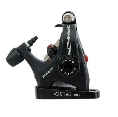 TRP Spyre C montaje plano trasero 160 sin rotor, pinza de freno de disco mecánica Road CX Foto 1 de 2